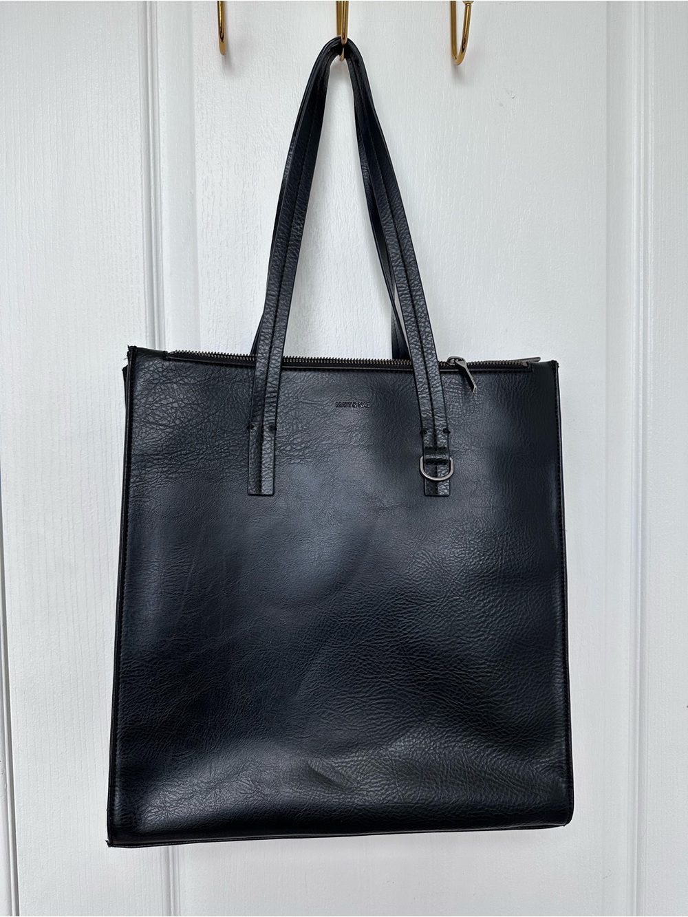 Matt & Nat - Black Leather Bag